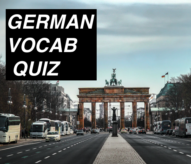 German Vocab Quiz