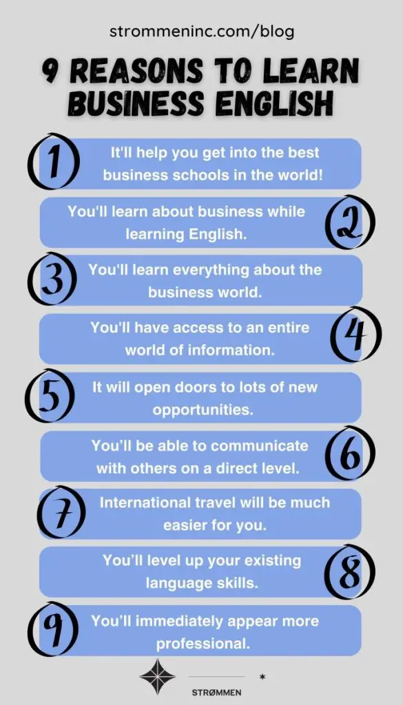 9 reasons learning business English is good for your career