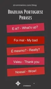 Brazilian Portuguese Phrases