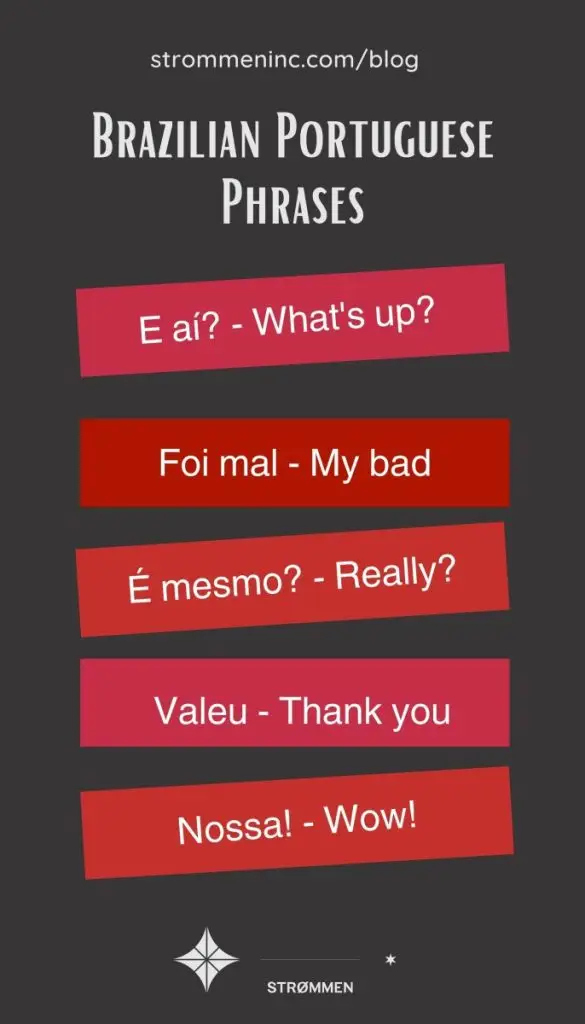 Brazilian Portuguese Phrases