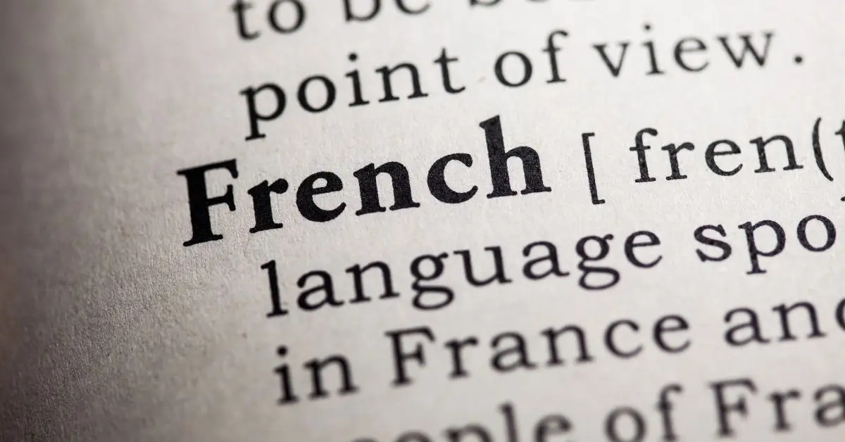 African French and European French