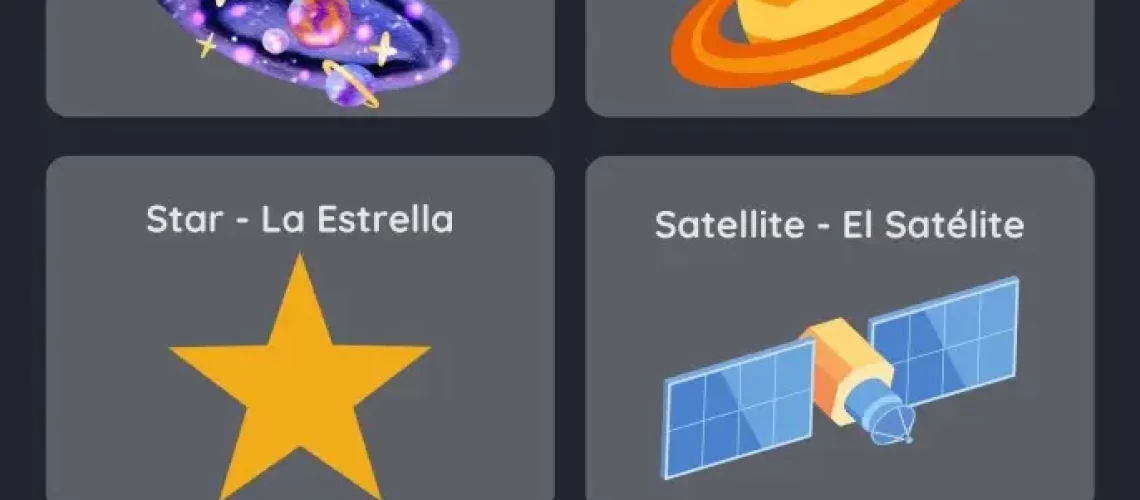 Outer Space Vocabulary