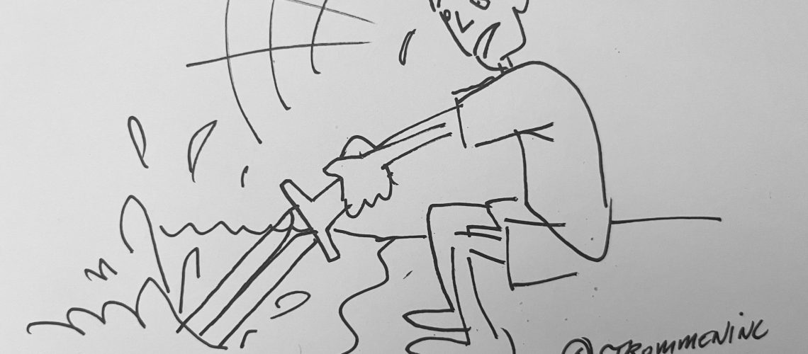 Un Coup D Epee Dans L Eau French Idiom Meaning Strommen